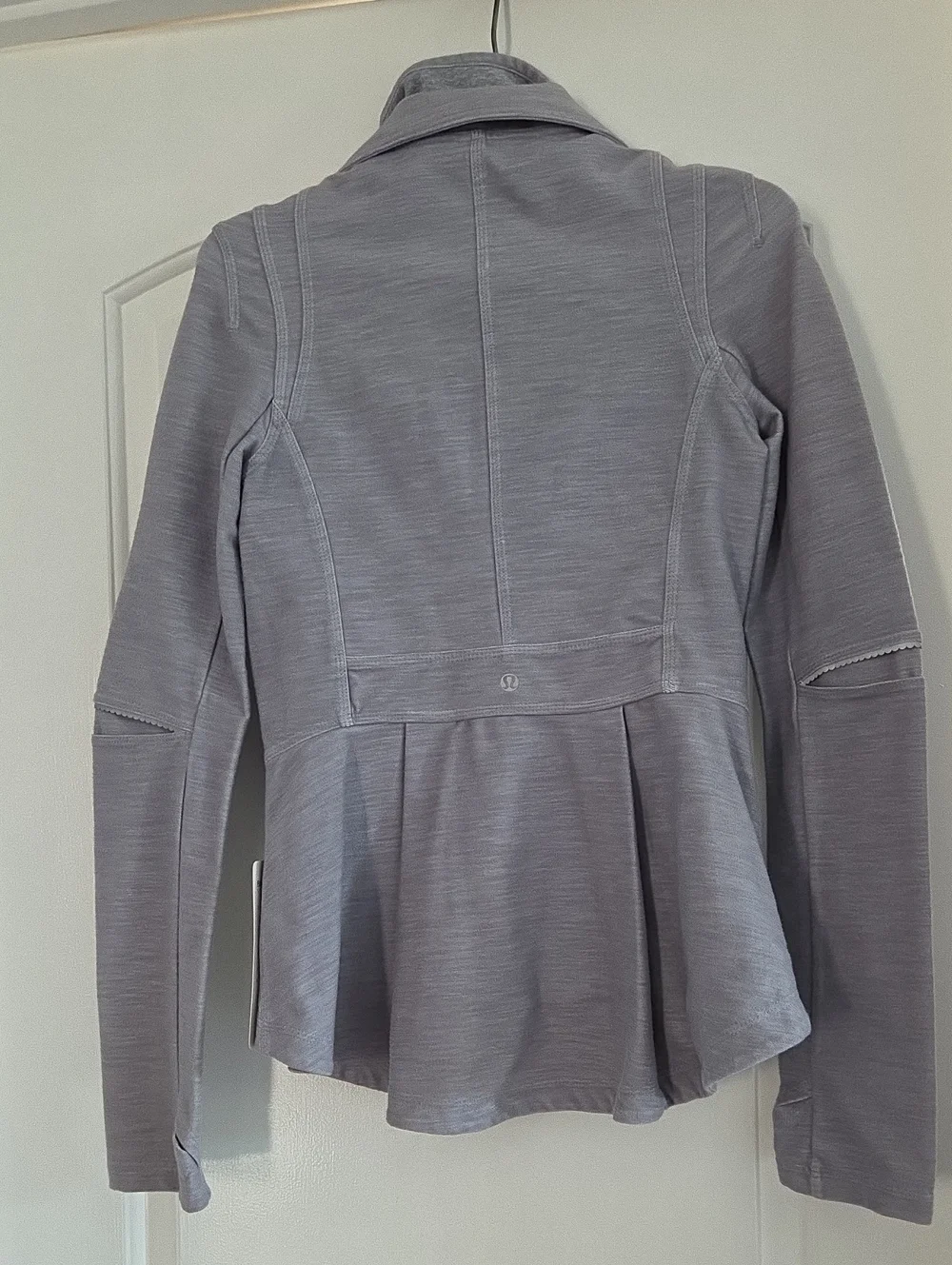 NWT Lululemon Gray Fossil  Ride On Blazer Jacket Size 6